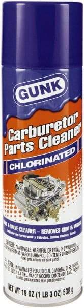 Gunk - Chlorinated Carburetor & Parts Cleaner - 22 oz Aerosol Can - Americas Tooling