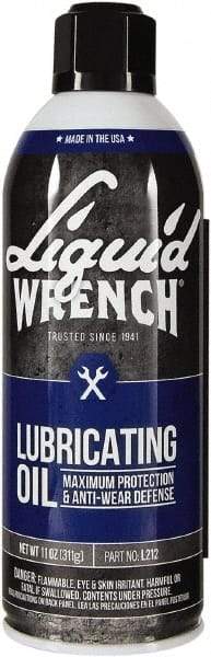 Liquid Wrench - 15 oz Aerosol Can Automotive Multi-Use Lubricant - Naphthenic Petroleum Distillate, 132°F Resistance - Americas Tooling