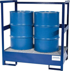 Denios - Mobile Spill Containment Type: Stackable Transport Pallet Number of Drums: 2 - Americas Tooling