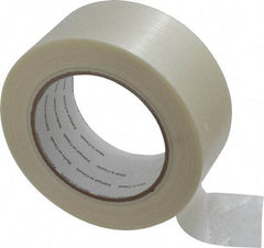 3M - 2" x 60 Yd Clear Rubber Adhesive Packaging Tape - Polypropylene Film Backing, 4 mil Thick, 100 Lb Tensile Strength, Series 8934 - Americas Tooling