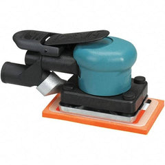 Dynabrade - 13 CFM Air Consumption, Palm Air Orbital Sander - Rectangular Pad, - Americas Tooling