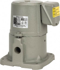 Graymills - 3/1.5 Amp, 115/230 Volt, 1/4 hp, 1 Phase, 3,450 RPM, Cast Iron Suction Machine Tool & Recirculating Pump - 20 GPM, 32 psi, 7-3/8" Long x 7-3/8" Mounting Flange Width, 9" Overall Height, Plastic Impeller, TEFC Motor - Americas Tooling