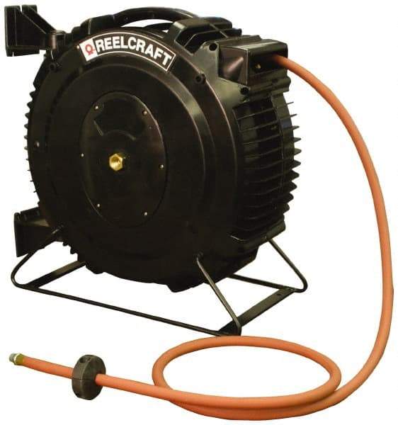 Reelcraft - 66' Spring Retractable Hose Reel - 232 psi, Hose Included - Americas Tooling