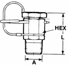 Voss - 1/8 Thread, 6,000 Max psi, NPT and BSPT - 26mm Long, Pressure Tests - Americas Tooling