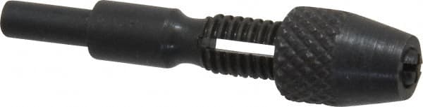 Interstate - 4" Long, Hand Drill with Swivel Head Pin Vise - 4" Long, 0.125" Min Capacity - Americas Tooling