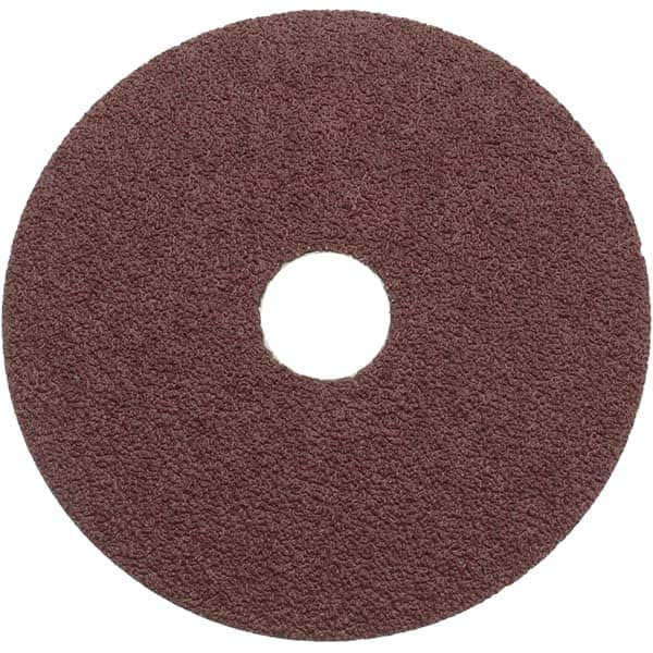 Fiber Disc: 4-1/2″ Disc Dia, 7/8″ Hole, 36 Grit, Aluminum Oxide Brown