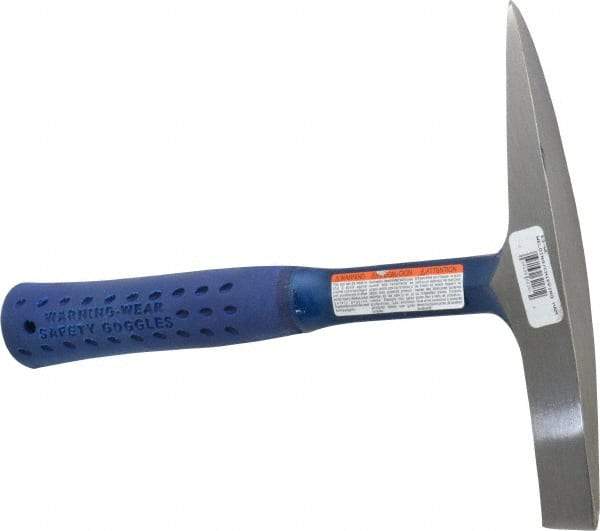 Estwing - 7/8 Lb Head Welder's Hammer - 11" Long, 1-1/4" Face Diam, Steel Handle - Americas Tooling