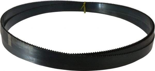 Starrett - 6 TPI, 19' 6" Long x 1" Wide x 0.035" Thick, Welded Band Saw Blade - Carbon Steel, Toothed Edge, Raker Tooth Set, Flexible Back, Contour Cutting - Americas Tooling