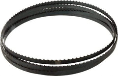 Starrett - 3 TPI, 19' 6" Long x 1/2" Wide x 0.025" Thick, Welded Band Saw Blade - Carbon Steel, Toothed Edge, Raker Tooth Set, Flexible Back, Contour Cutting - Americas Tooling