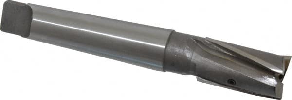 Value Collection - 1-1/16" Diam, 3 Flutes, Morse Taper Shank, Interchangeable Pilot Counterbore - Americas Tooling