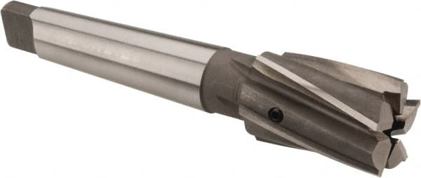 Value Collection - 1-5/16" Diam, 5 Flutes, Morse Taper Shank, Interchangeable Pilot Counterbore - Americas Tooling