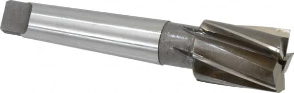 Value Collection - 1-3/4" Diam, 5 Flutes, Morse Taper Shank, Interchangeable Pilot Counterbore - Americas Tooling