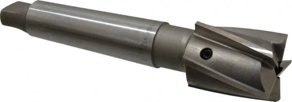 Value Collection - 1-13/16" Diam, 5 Flutes, Morse Taper Shank, Interchangeable Pilot Counterbore - Americas Tooling