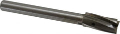 Value Collection - 45/64" Diam, 1/2" Shank, Diam, 3 Flutes, Straight Shank, Interchangeable Pilot Counterbore - Americas Tooling