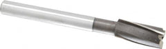 Value Collection - 23/32" Diam, 1/2" Shank, Diam, 3 Flutes, Straight Shank, Interchangeable Pilot Counterbore - Americas Tooling