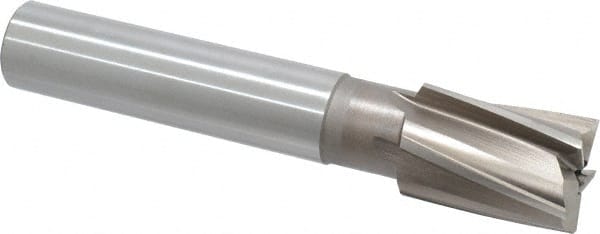 Value Collection - 1-9/16" Diam, 1-1/4" Shank, Diam, 5 Flutes, Straight Shank, Interchangeable Pilot Counterbore - Americas Tooling