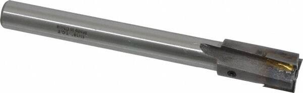 Value Collection - 11/16" Diam, 1/2" Shank, Diam, 3 Flutes, Straight Shank, Interchangeable Pilot Counterbore - Americas Tooling