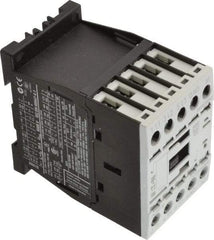 Eaton Cutler-Hammer - 3 Pole, 24 Coil VAC, 20 Amp, Nonreversible Open Enclosure IEC Contactor - 1 Phase hp: 0.25 at 115 V, 0.75 at 200 V, 1 at 230 V, 3 Phase hp: 1.5 at 200 V, 2 at 230 V, 3 at 460 V, 5 at 575 V, 7 Amp Inductive Load Rating Listed - Americas Tooling