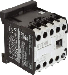 Eaton Cutler-Hammer - 3 Pole, 208 Coil VAC at 60 Hz, Nonreversible Open Enclosure IEC Contactor - 1 Phase hp: 0.5 at 115 V, 1 at 200 V, 1.5 at 230 V, 3 Phase hp: 2 at 200 V, 3 at 230 V, 5 at 460 V, 5 at 575 V, 8.80 Amp Inductive Load Rating Listed - Americas Tooling