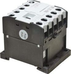 Eaton Cutler-Hammer - 3 Pole, 24 Coil VAC, Nonreversible Open Enclosure IEC Contactor - 1 Phase hp: 0.5 at 115 V, 1 at 200 V, 1.5 at 230 V, 3 Phase hp: 2 at 200 V, 3 at 230 V, 5 at 460 V, 5 at 575 V, 8.80 Amp Inductive Load Rating Listed - Americas Tooling