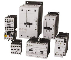 Eaton Cutler-Hammer - 3 Pole, 24 to 27 Coil VDC, 63 Amp, Nonreversible Open Enclosure IEC Contactor - 1 Phase hp: 3 at 115 V, 5 at 200 V, 7.5 at 230 V, 3 Phase hp: 10 at 200 V, 15 at 230 V, 30 at 460 V, 40 at 575 V, 40 Amp Inductive Load Rating Listed - Americas Tooling