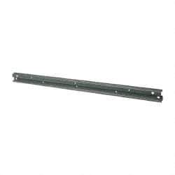 Quantum Storage - Small Parts Steel Rail - 1/4" Deep x 48" Wide x 3" High - Americas Tooling