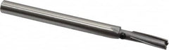 Made in USA - 3/16" Diam, 15/64" Shank, Diam, 3 Flutes, Straight Shank, Interchangeable Pilot Counterbore - Americas Tooling