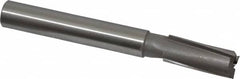 Made in USA - 17/32" Diam, 1/2" Shank, Diam, 3 Flutes, Straight Shank, Interchangeable Pilot Counterbore - Americas Tooling