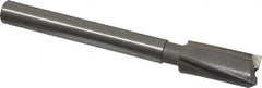 Made in USA - 3/4" Diam, 1/2" Shank, Diam, 3 Flutes, Straight Shank, Interchangeable Pilot Counterbore - Americas Tooling