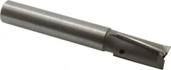 Made in USA - 27/32" Diam, 3/4" Shank, Diam, 3 Flutes, Straight Shank, Interchangeable Pilot Counterbore - Americas Tooling