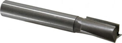 Made in USA - 7/8" Diam, 3/4" Shank, Diam, 3 Flutes, Straight Shank, Interchangeable Pilot Counterbore - Americas Tooling