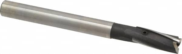 Value Collection - 13/32" Diam, 3/8" Shank, Diam, 3 Flutes, Straight Shank, Interchangeable Pilot Counterbore - Americas Tooling