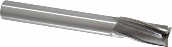 Value Collection - 9/16" Diam, 1/2" Shank, Diam, 3 Flutes, Straight Shank, Interchangeable Pilot Counterbore - Americas Tooling