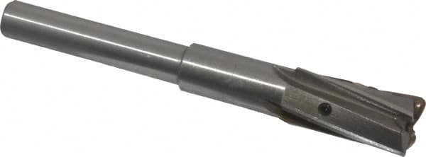 Value Collection - 3/4" Diam, 1/2" Shank, Diam, 4 Flutes, Straight Shank, Interchangeable Pilot Counterbore - Americas Tooling