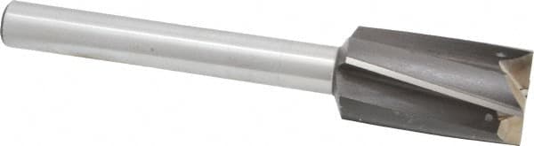 Value Collection - 1" Diam, 1/2" Shank, Diam, 4 Flutes, Straight Shank, Interchangeable Pilot Counterbore - Americas Tooling