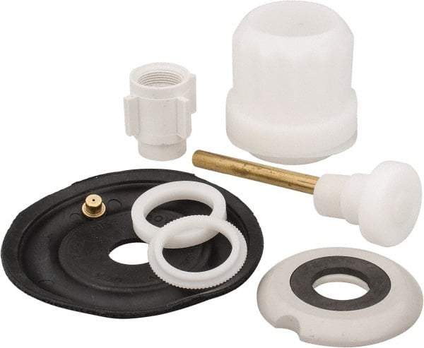 Made in USA - Urinal Flush Valve Repair Kit - For Use With Coyne and Delaney, Contain Relief Valve, Bushing, Auxiliary Valve Seal Retainer with Seal, Diaphragm, Guides, Main Seat, Friction Ring - Americas Tooling