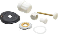 Made in USA - Toilet Flush Valve Repair Kit - For Use With Coyne and Delaney, Contain Relief Valve, Bushing, Auxiliary Valve Retainer with Seal, Diaphragm, Guides, Choke Ring, Main Seat, Friction Ring - Americas Tooling