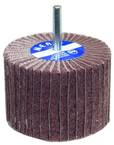 3 x 2 x 1/4" - 120 Grit - Aluminum Oxide - Non-Woven Flap Wheel - Americas Tooling