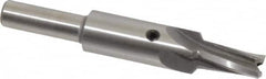 Value Collection - 1/4" Diam, 1/4" Shank, Diam, 4 Flutes, Straight Shank, Interchangeable Pilot Counterbore - Americas Tooling