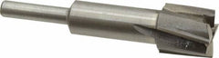 Value Collection - 23/32" Diam, 1/4" Shank, Diam, 4 Flutes, Straight Shank, Interchangeable Pilot Counterbore - Americas Tooling