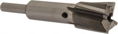 Value Collection - 3/4" Diam, 1/4" Shank, Diam, 4 Flutes, Straight Shank, Interchangeable Pilot Counterbore - Americas Tooling