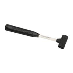 NUPLA - 1/2 Lb Composite Nonsparking Split Head Hammer without Faces - 1" Face Diam, 11" Fiberglass Handle - Americas Tooling