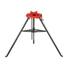 Value Collection - 1/8" to 6" Pipe Capacity, Portable Tristand Chain Vise - Americas Tooling