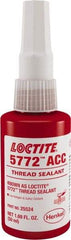 Loctite - 50 mL, Yellow, Low Strength Liquid Thread Sealant - 24 hr Full Cure Time - Americas Tooling