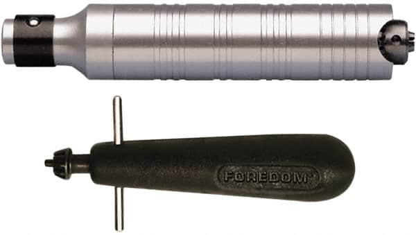 Foredom - 2 Piece 5-3/16 Inch Long Flexible Shaft Grinder Handpieces - 1 Inch Head/Holder Diameter - Americas Tooling