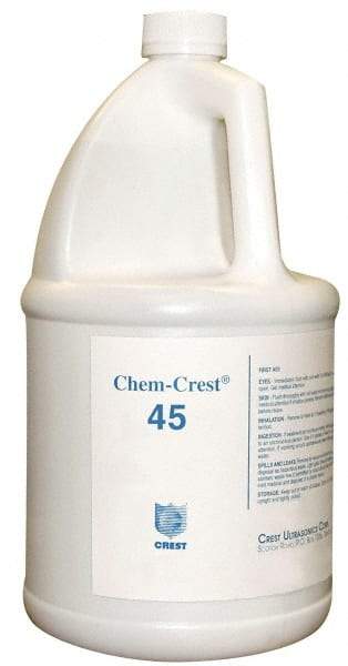 CREST ULTRASONIC - 1 Gal Bottle Ultrasonic Cleaner - Solvent-Based - Americas Tooling