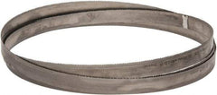 Starrett - 8 to 12 TPI, 11' 3" Long x 1" Wide x 0.035" Thick, Welded Band Saw Blade - Bi-Metal, Toothed Edge, Contour Cutting - Americas Tooling