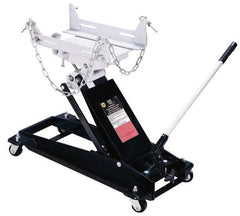 Omega Lift Equipment - 1,100 Lb Capacity Transmission Jack - 8-1/2 to 24-3/4" High, 15" Chassis Width x 31-1/8" Chassis Length - Americas Tooling