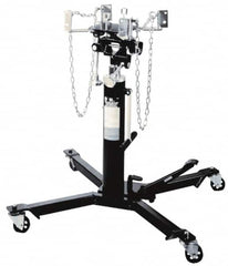 Omega Lift Equipment - 1,000 Lb Capacity Pedestal Transmission Jack - 39-1/2 to 72-1/2" High, 38" Chassis Width x 38" Chassis Length - Americas Tooling