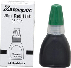 Value Collection - Rubber Stamp Accessories Type: Refill Ink Color: Green - Americas Tooling